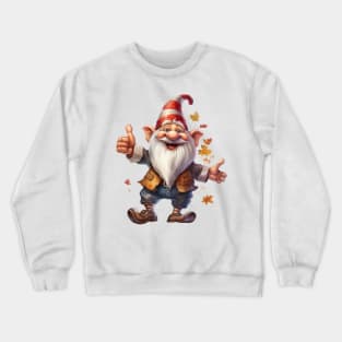 Autumn Happy Gnome #7 Crewneck Sweatshirt